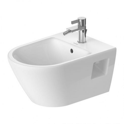 Duravit D-Neo - Závesný bidet 370 x 540 mm, biela 2295150000