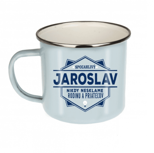 Plechový hrnček 