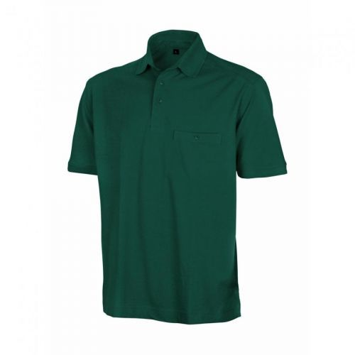 Polokošeľa Result Apex - tmavo zelená, 3XL