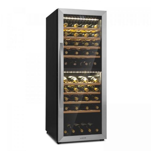 Klarstein Vinamour 77 Duo, vinotéka, 191 litrov, 5 - 20 °C, 2 zóny chladenia