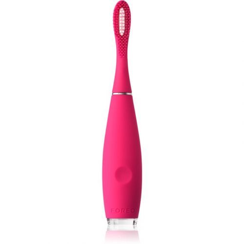 FOREO ISSA kids Rose Nose Hippo silikónová zubná kefka pre deti Rose Nose Hippo