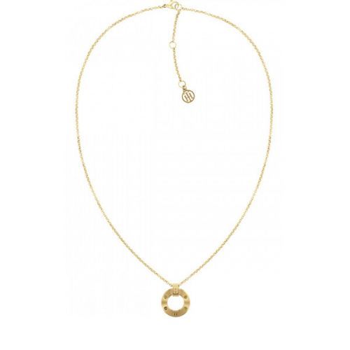 Tommy Hilfiger Nadčasový pozlátený náhrdelník 2780605