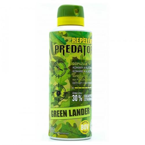 PREDATOR Green Lander BOV Repelentný sprej 150 ml