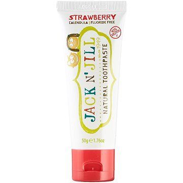 Jack N' Jill Prírodná zubná pasta Organic JAHODA 50 g