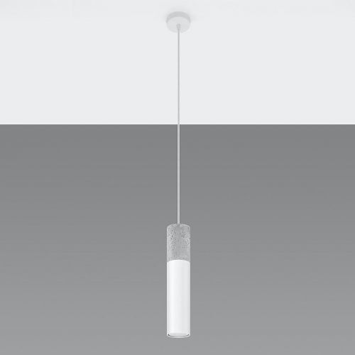 Závesná lampa Pennala 1 biela