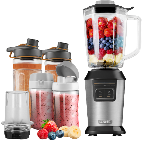 Sencor Smoothie mixér + prísluš. SBL 7570S