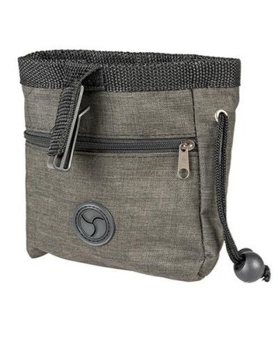 Vrecko DUVO+ na pamlsky čierne 7x14x14 cm