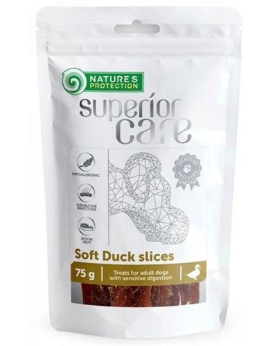 Pamlsok Natures P Superior Care snack dog duck slices 12x75 g