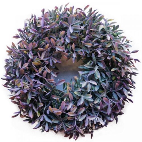 Umelý veniec Azalea fialová, pr. 27 cm