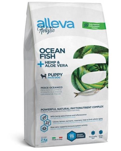Alleva HOLISTIC dog puppy & junior maxi fish 2 kg