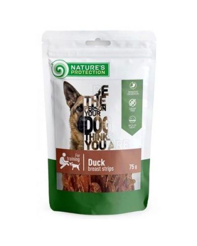 Pamlsok Natures P Lifestyle dog duck breast strips 12x75 g