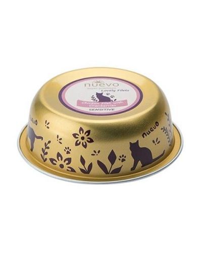 NUEVO cat Sensitive Chicken FILET with Cranberries bal. 12x85 g vanička