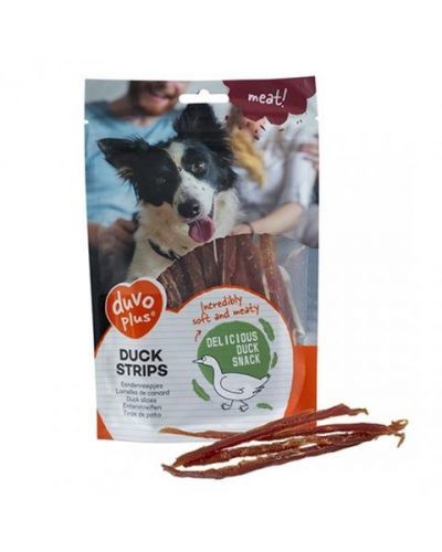 Pamlsok DUVO+ Prúžky kačacie 80 gr