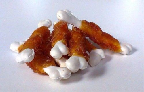 Pamlsok Salač Kosť kalciová obalená králičím mäsom 250 g