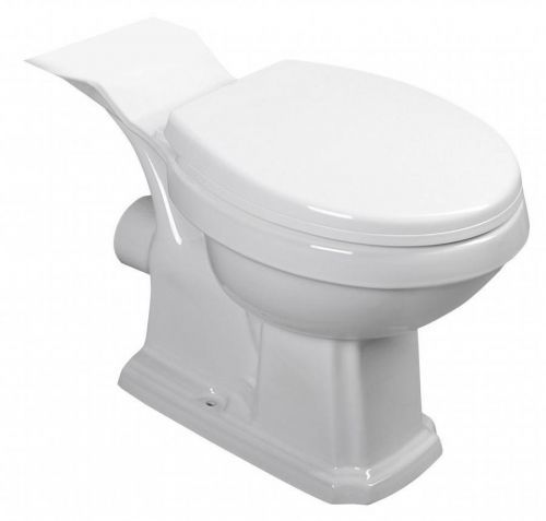 AQUALINE - ANTIK WC kombi misa, biela AK107-432