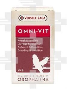 VL Oropharma Omni Vit- prášok pre kondíciu na výstavy, súťaže a pred vábením 25 g