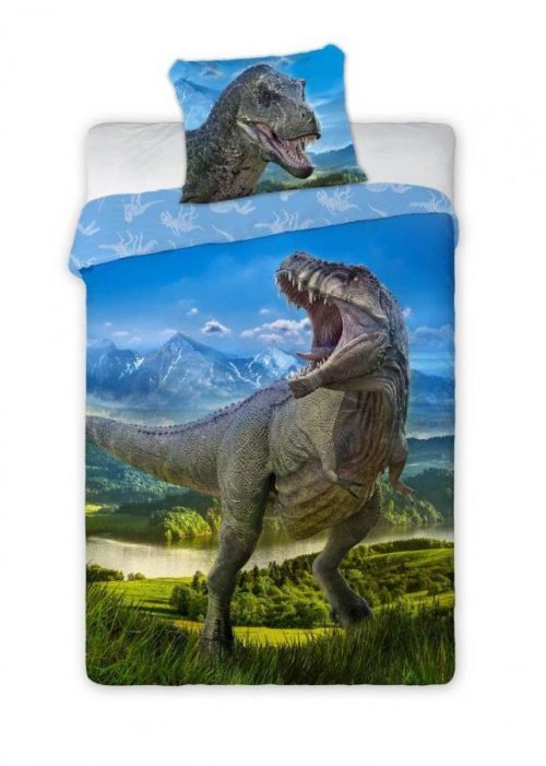 Bavlněné povlečení T-Rex 001 - 140x200 cm