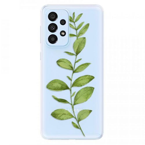 Odolné silikónové puzdro iSaprio - Green Plant 01 - Samsung Galaxy A33 5G