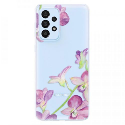 Odolné silikónové puzdro iSaprio - Purple Orchid - Samsung Galaxy A33 5G