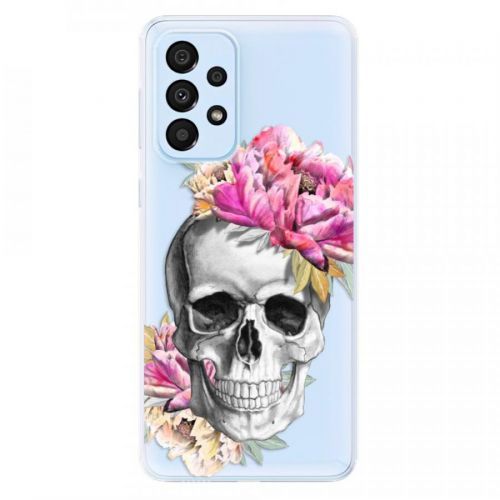 Odolné silikónové puzdro iSaprio - Pretty Skull - Samsung Galaxy A33 5G