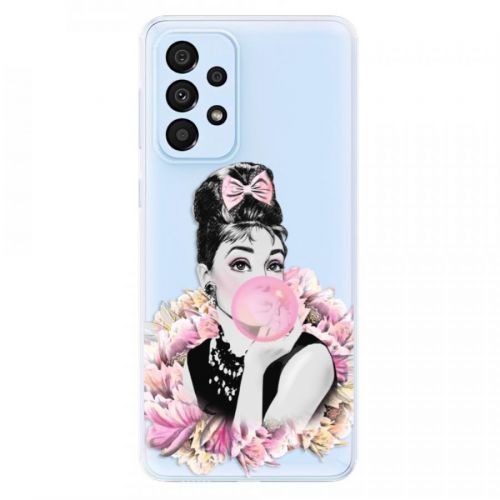 Odolné silikónové puzdro iSaprio - Pink Bubble - Samsung Galaxy A33 5G