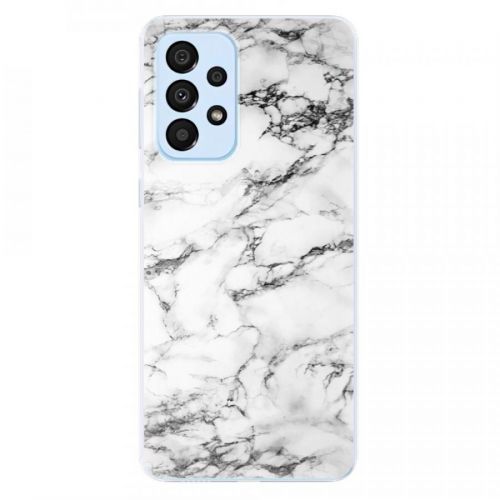 Odolné silikónové puzdro iSaprio - White Marble 01 - Samsung Galaxy A33 5G