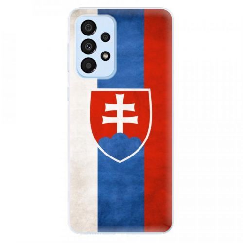 Odolné silikónové puzdro iSaprio - Slovakia Flag - Samsung Galaxy A33 5G
