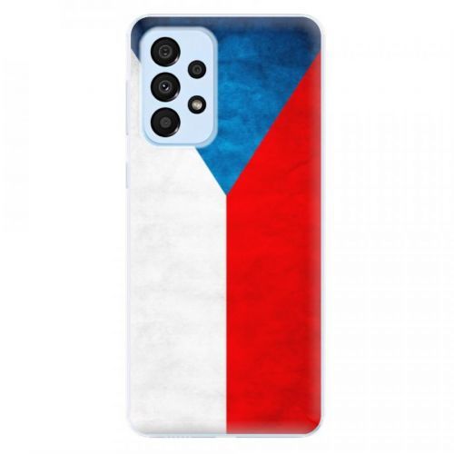 Odolné silikónové puzdro iSaprio - Czech Flag - Samsung Galaxy A33 5G