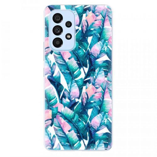 Odolné silikónové puzdro iSaprio - Palm Leaves 03 - Samsung Galaxy A53 5G