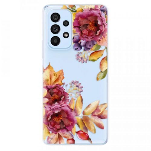 Odolné silikónové puzdro iSaprio - Fall Flowers - Samsung Galaxy A53 5G