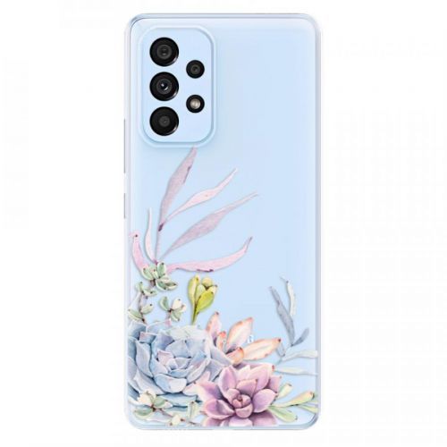 Odolné silikónové puzdro iSaprio - Succulent 01 - Samsung Galaxy A53 5G