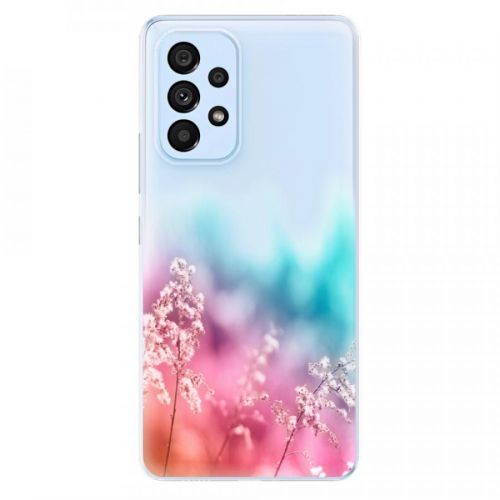 Odolné silikónové puzdro iSaprio - Rainbow Grass - Samsung Galaxy A53 5G