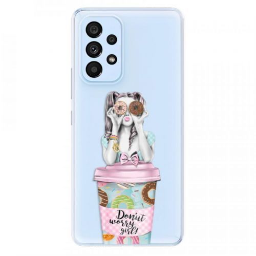 Odolné silikónové puzdro iSaprio - Donut Worry - Samsung Galaxy A53 5G