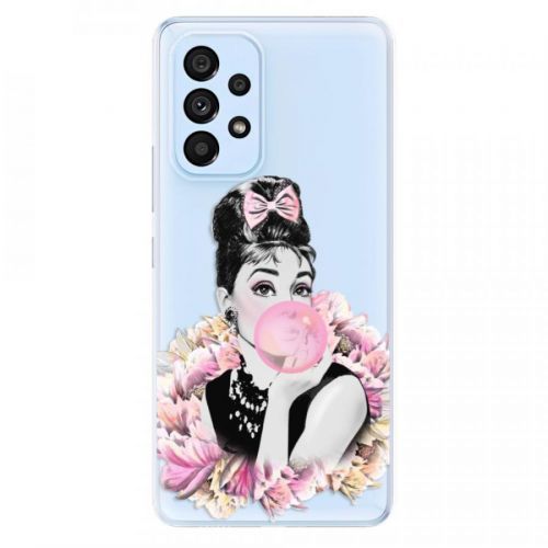 Odolné silikónové puzdro iSaprio - Pink Bubble - Samsung Galaxy A53 5G