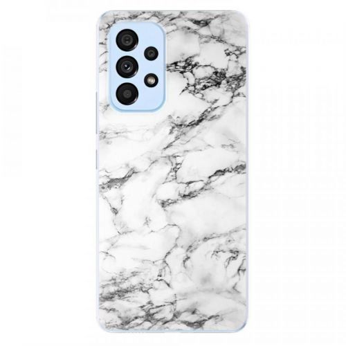 Odolné silikónové puzdro iSaprio - White Marble 01 - Samsung Galaxy A53 5G