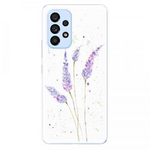 Odolné silikónové puzdro iSaprio - Lavender - Samsung Galaxy A53 5G