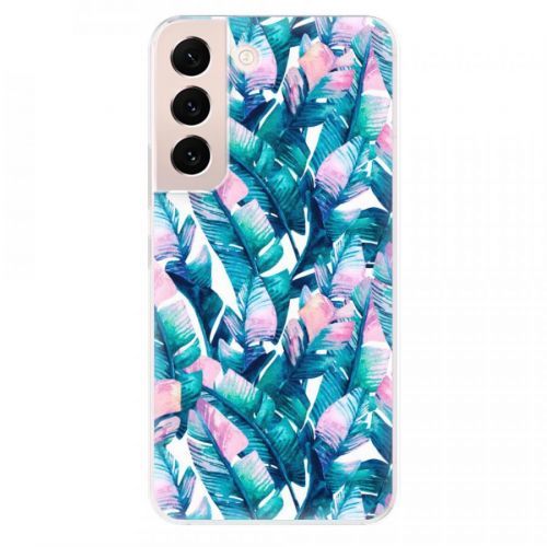 Odolné silikónové puzdro iSaprio - Palm Leaves 03 - Samsung Galaxy S22 5G