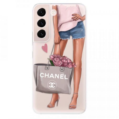 Odolné silikónové puzdro iSaprio - Fashion Bag - Samsung Galaxy S22 5G