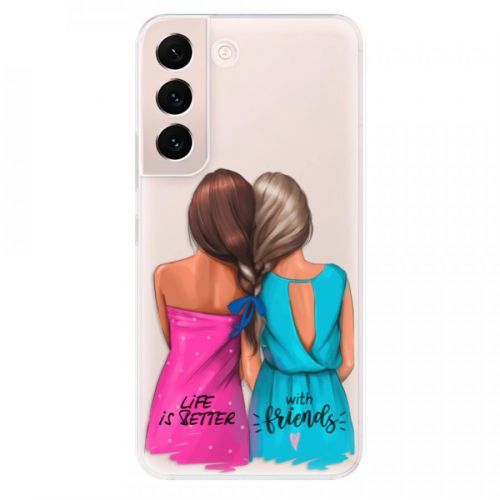 Odolné silikónové puzdro iSaprio - Best Friends - Samsung Galaxy S22 5G