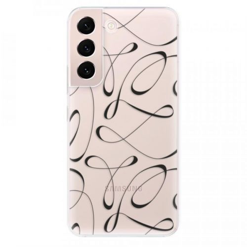 Odolné silikónové puzdro iSaprio - Fancy - black - Samsung Galaxy S22 5G