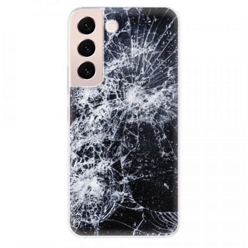 Odolné silikónové puzdro iSaprio - Cracked - Samsung Galaxy S22 5G