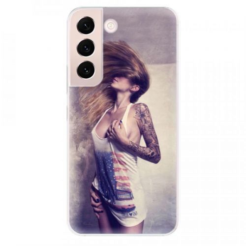 Odolné silikónové puzdro iSaprio - Girl 01 - Samsung Galaxy S22 5G