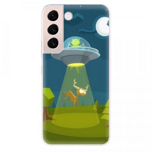 Odolné silikónové puzdro iSaprio - Alien 01 - Samsung Galaxy S22 5G