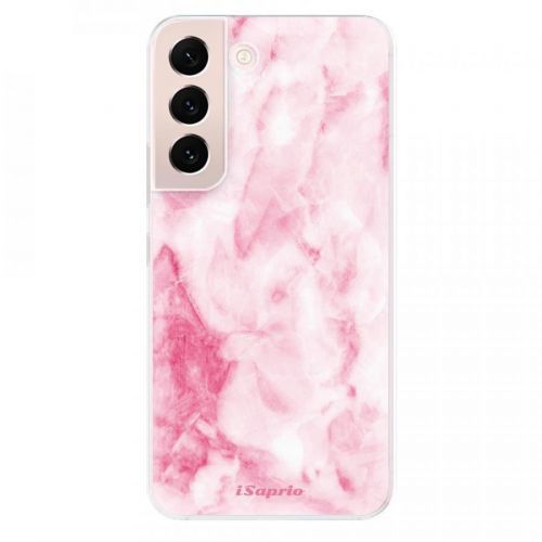 Odolné silikónové puzdro iSaprio - RoseMarble 16 - Samsung Galaxy S22 5G