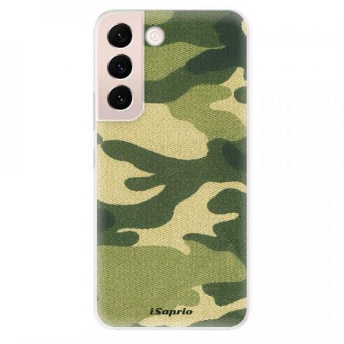 Odolné silikónové puzdro iSaprio - Green Camuflage 01 - Samsung Galaxy S22 5G