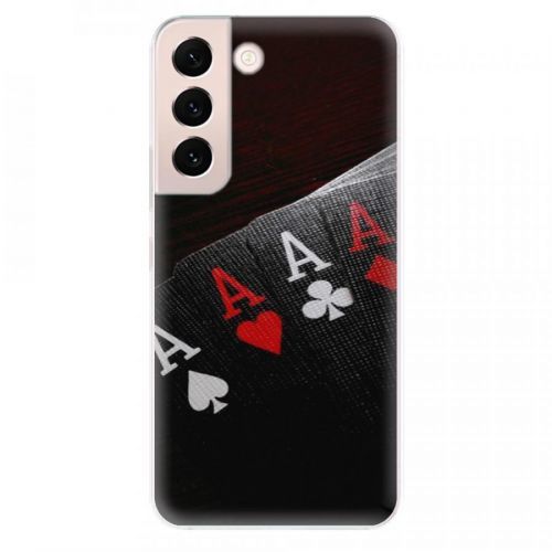 Odolné silikónové puzdro iSaprio - Poker - Samsung Galaxy S22+ 5G