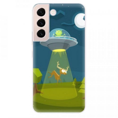 Odolné silikónové puzdro iSaprio - Alien 01 - Samsung Galaxy S22+ 5G