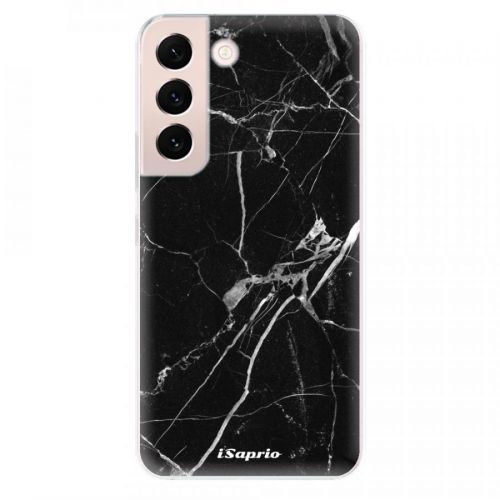 Odolné silikónové puzdro iSaprio - Black Marble 18 - Samsung Galaxy S22+ 5G