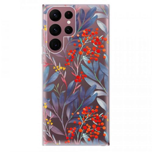 Odolné silikónové puzdro iSaprio - Rowanberry - Samsung Galaxy S22 Ultra 5G