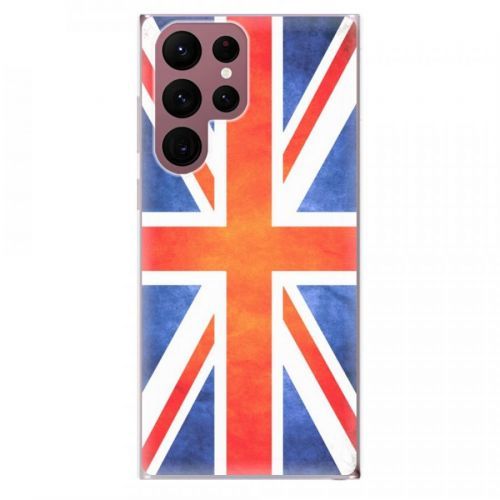 Odolné silikónové puzdro iSaprio - UK Flag - Samsung Galaxy S22 Ultra 5G